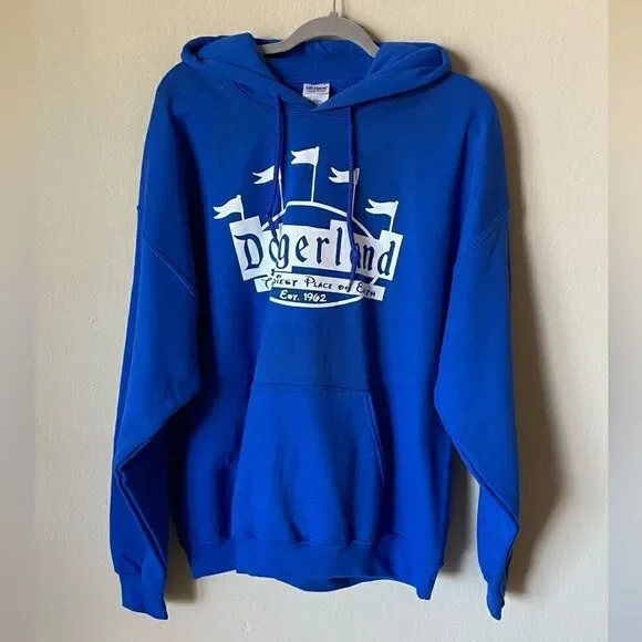 Gildan Los Angeles Baseball DodgerLand Blue Sweatshirt Pullover Size X - Picture 3 of 6